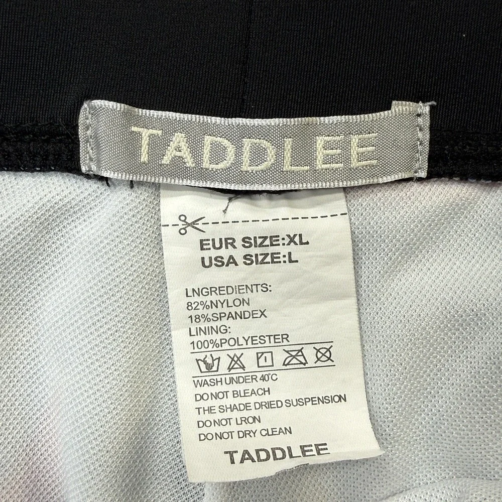 Taddlee Men's Graphic Swim Trunks USA L‎ Stretch Lined Drawstring Shorts